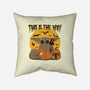 Treat Is The Way-None-Non-Removable Cover w Insert-Throw Pillow-retrodivision