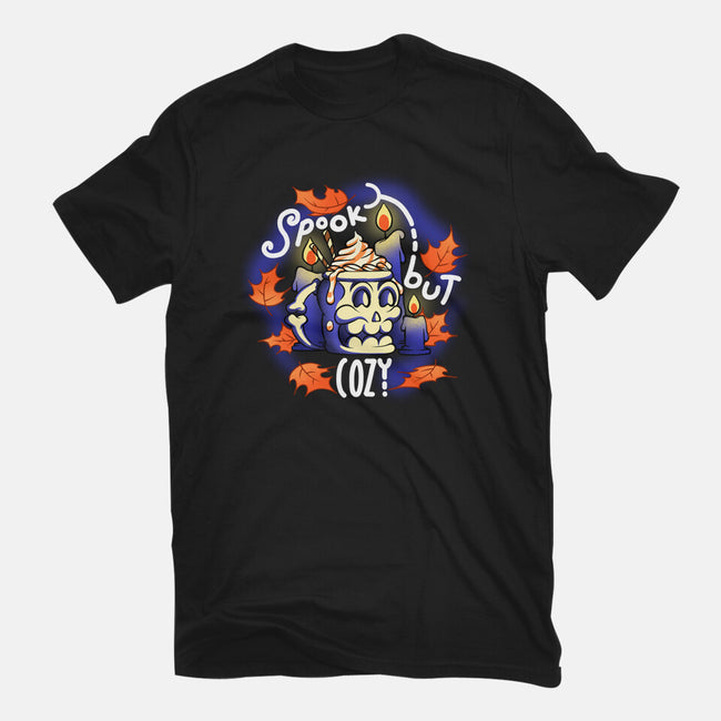 Spooky But Cozy-Mens-Basic-Tee-artyx