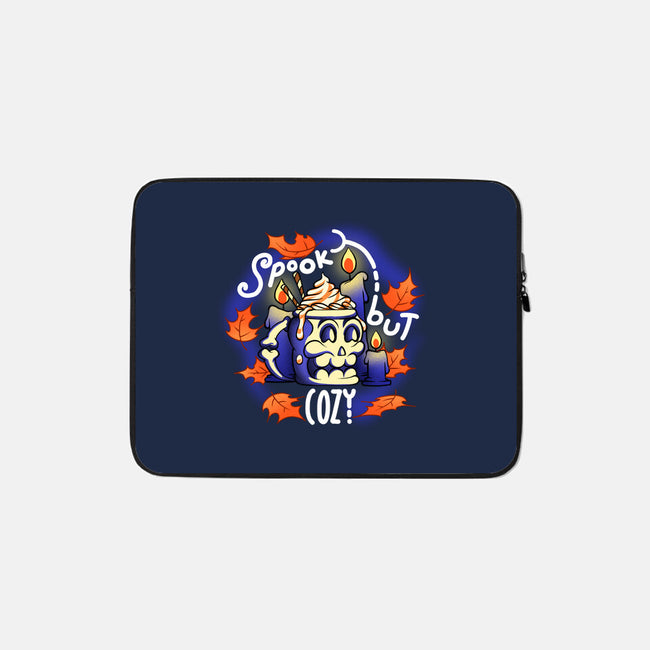 Spooky But Cozy-None-Zippered-Laptop Sleeve-artyx