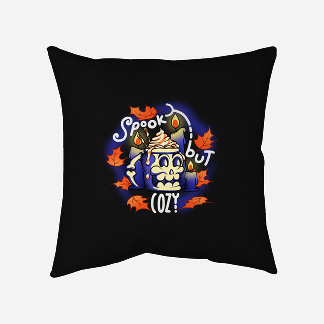 Spooky But Cozy-None-Removable Cover w Insert-Throw Pillow-artyx