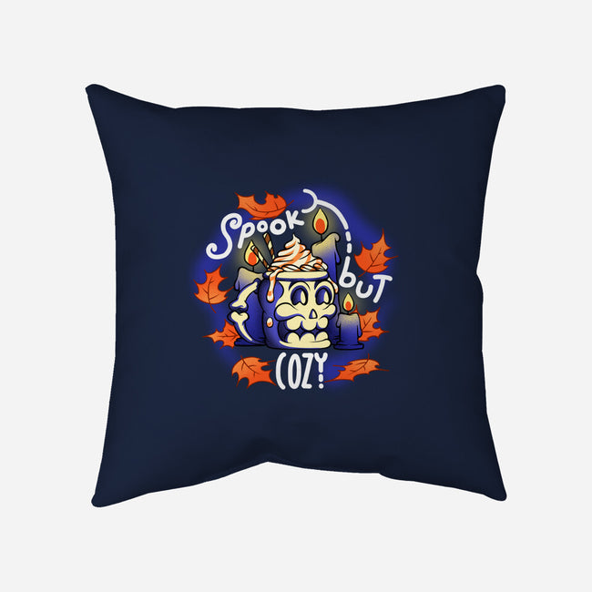 Spooky But Cozy-None-Removable Cover-Throw Pillow-artyx