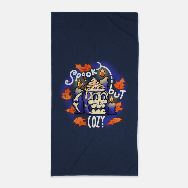 Spooky But Cozy-None-Beach-Towel-artyx