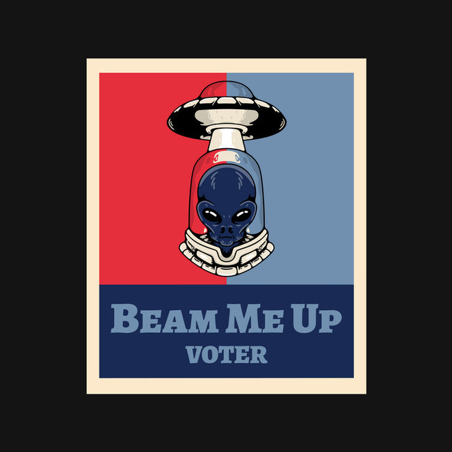 Beam Me Up Voter-None-Beach-Towel-ElLocoMus