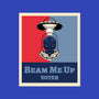 Beam Me Up Voter-None-Polyester-Shower Curtain-ElLocoMus