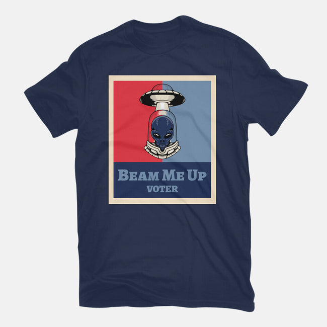 Beam Me Up Voter-Mens-Premium-Tee-ElLocoMus