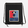 Beam Me Up Voter-None-Drawstring-Bag-ElLocoMus