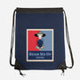 Beam Me Up Voter-None-Drawstring-Bag-ElLocoMus