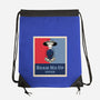 Beam Me Up Voter-None-Drawstring-Bag-ElLocoMus