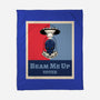 Beam Me Up Voter-None-Fleece-Blanket-ElLocoMus