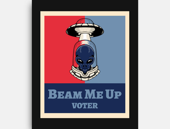 Beam Me Up Voter