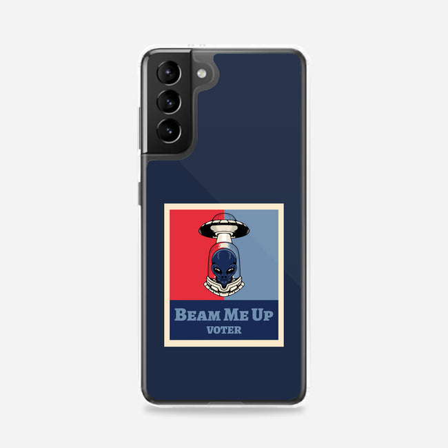 Beam Me Up Voter-Samsung-Snap-Phone Case-ElLocoMus