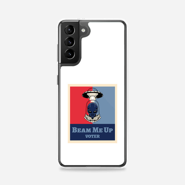 Beam Me Up Voter-Samsung-Snap-Phone Case-ElLocoMus