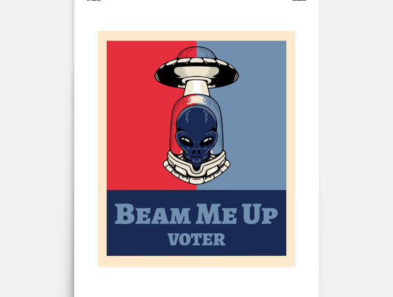 Beam Me Up Voter