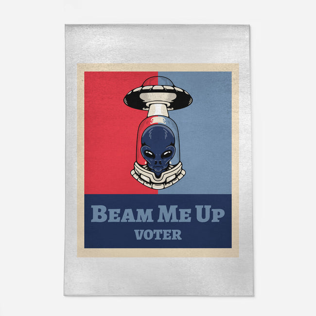 Beam Me Up Voter-None-Indoor-Rug-ElLocoMus