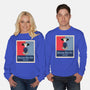 Beam Me Up Voter-Unisex-Crew Neck-Sweatshirt-ElLocoMus