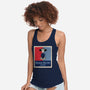 Beam Me Up Voter-Womens-Racerback-Tank-ElLocoMus