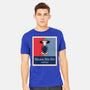 Beam Me Up Voter-Mens-Heavyweight-Tee-ElLocoMus