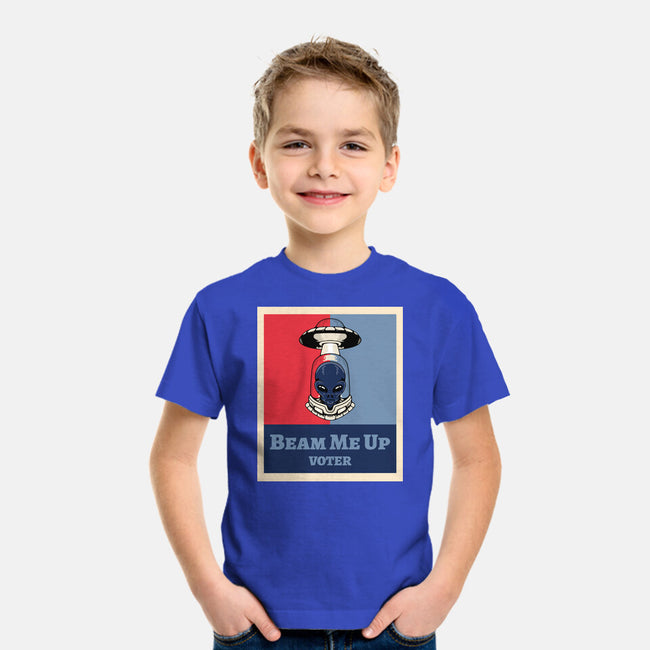 Beam Me Up Voter-Youth-Basic-Tee-ElLocoMus