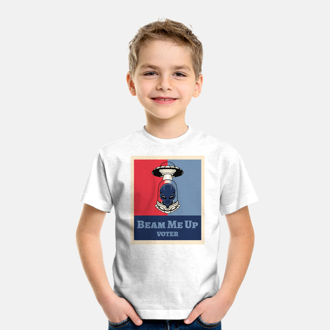 Beam Me Up Voter-Youth-Basic-Tee-ElLocoMus