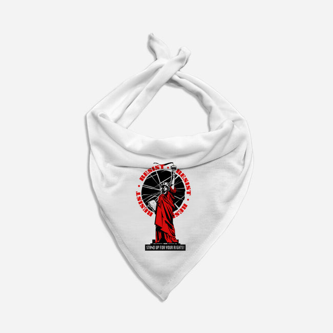 Stand Up For Your Rights-Dog-Bandana-Pet Collar-palmstreet