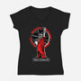 Stand Up For Your Rights-Womens-V-Neck-Tee-palmstreet