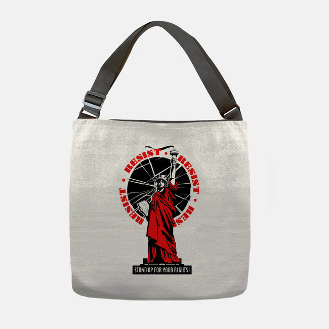 Stand Up For Your Rights-None-Adjustable Tote-Bag-palmstreet
