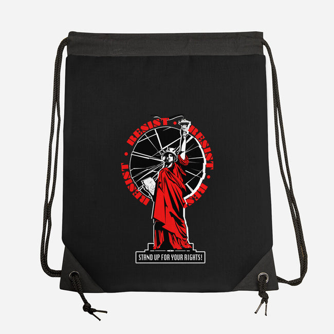 Stand Up For Your Rights-None-Drawstring-Bag-palmstreet