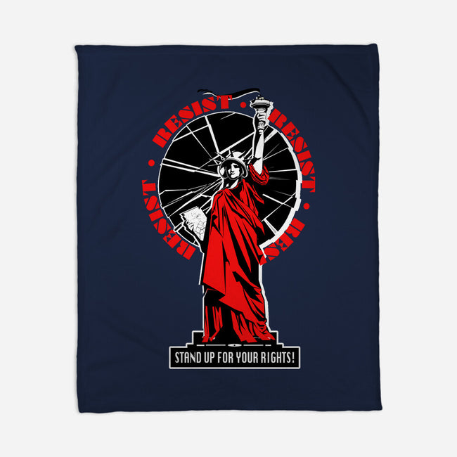 Stand Up For Your Rights-None-Fleece-Blanket-palmstreet