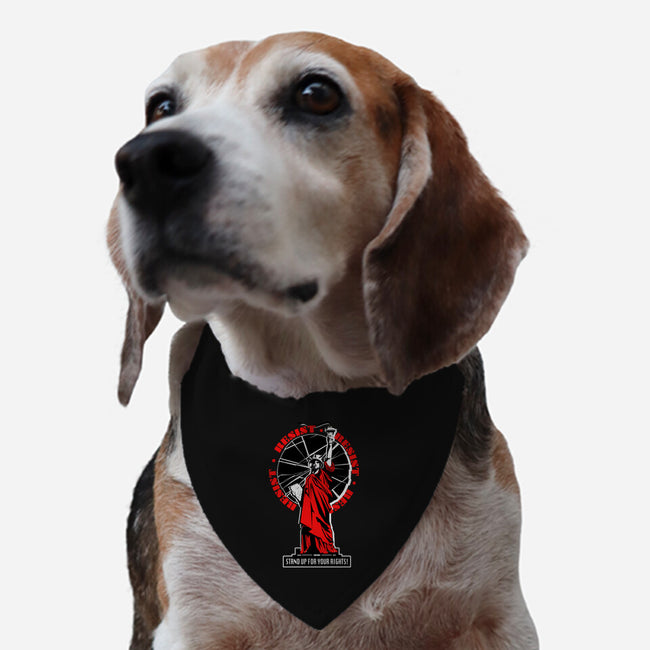 Stand Up For Your Rights-Dog-Adjustable-Pet Collar-palmstreet