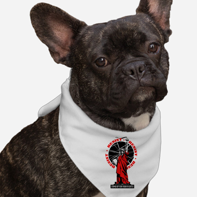 Stand Up For Your Rights-Dog-Bandana-Pet Collar-palmstreet