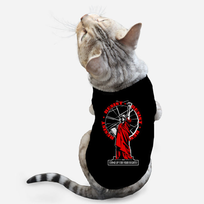 Stand Up For Your Rights-Cat-Basic-Pet Tank-palmstreet