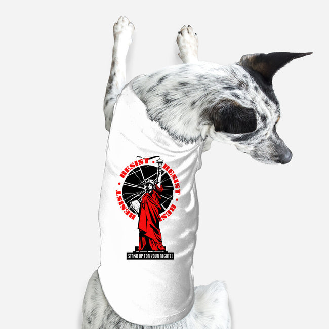 Stand Up For Your Rights-Dog-Basic-Pet Tank-palmstreet