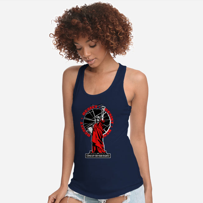 Stand Up For Your Rights-Womens-Racerback-Tank-palmstreet