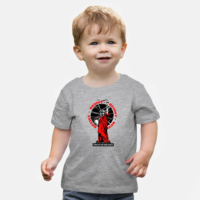 Stand Up For Your Rights-Baby-Basic-Tee-palmstreet