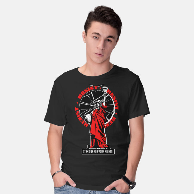 Stand Up For Your Rights-Mens-Basic-Tee-palmstreet