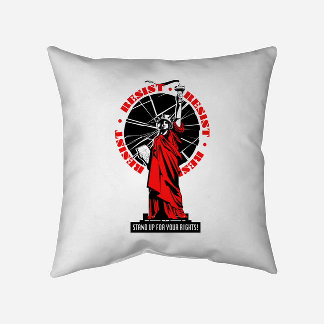 Stand Up For Your Rights-None-Removable Cover w Insert-Throw Pillow-palmstreet