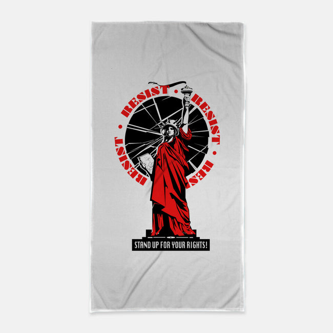 Stand Up For Your Rights-None-Beach-Towel-palmstreet