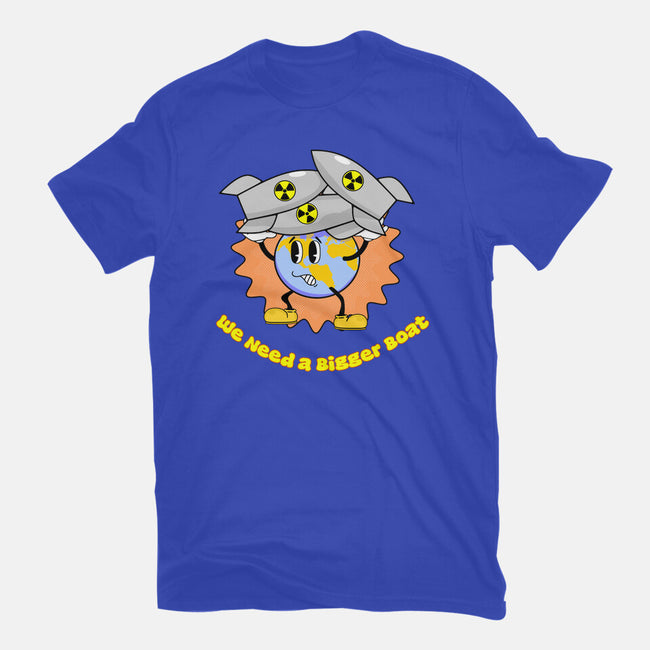 We Need A Bigger Boat-Unisex-Basic-Tee-sillyindustries