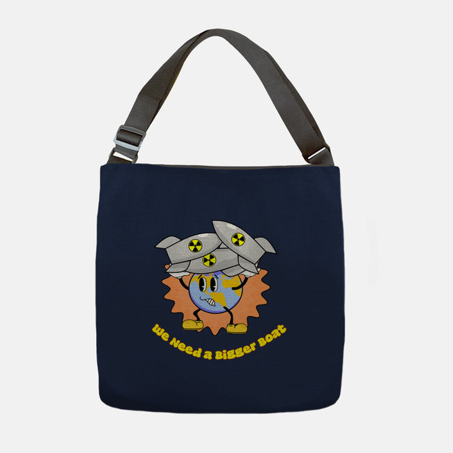 We Need A Bigger Boat-None-Adjustable Tote-Bag-sillyindustries