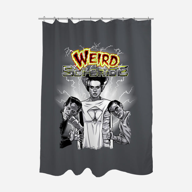 Weird Sci-Bride-None-Polyester-Shower Curtain-goodidearyan