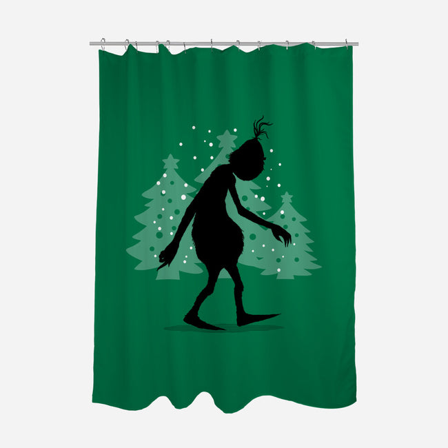 Grinchfoot-None-Polyester-Shower Curtain-Boggs Nicolas
