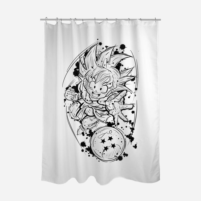 Adventure Sketch-None-Polyester-Shower Curtain-nickzzarto