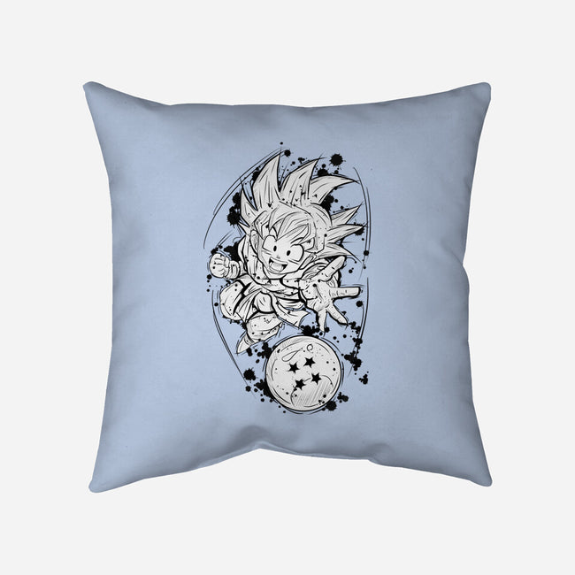 Adventure Sketch-None-Non-Removable Cover w Insert-Throw Pillow-nickzzarto