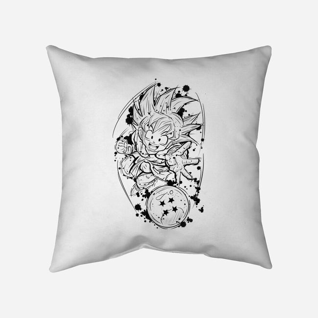 Adventure Sketch-None-Non-Removable Cover w Insert-Throw Pillow-nickzzarto