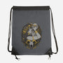 Skull Witch-None-Drawstring-Bag-MedusaD