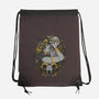 Skull Witch-None-Drawstring-Bag-MedusaD