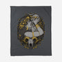 Skull Witch-None-Fleece-Blanket-MedusaD