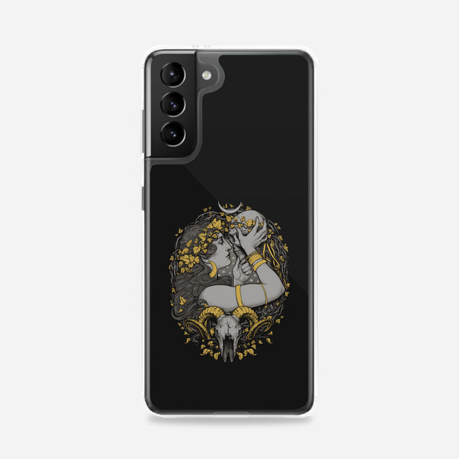 Skull Witch-Samsung-Snap-Phone Case-MedusaD