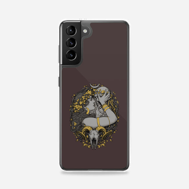 Skull Witch-Samsung-Snap-Phone Case-MedusaD