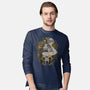 Skull Witch-Mens-Long Sleeved-Tee-MedusaD